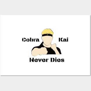 johnny lawrence cobra kai never dies Posters and Art